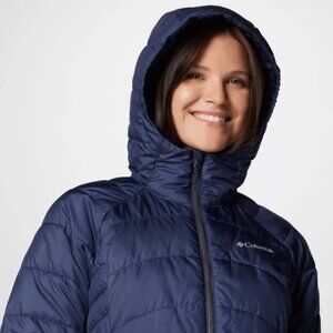COLUMBIA Women's Karis Gale™ Hooded Jacket Water-resistant, WARM size L NEW